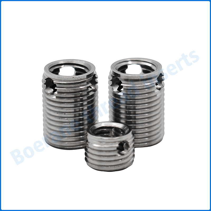 Self-tapping Insert with Cutting Bores