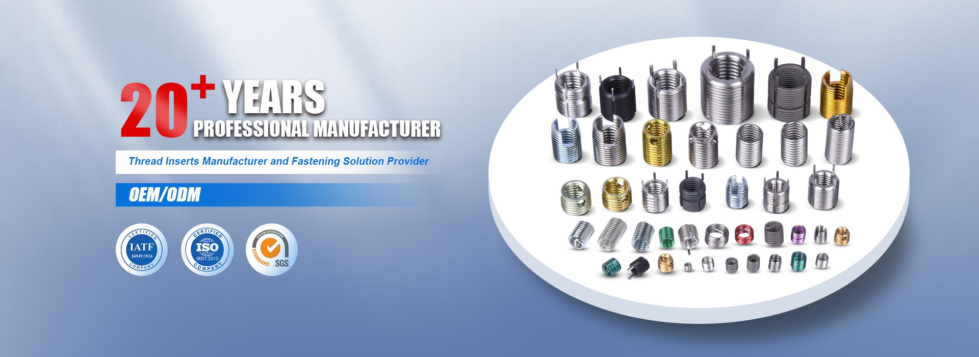 Thread Inserts China Manufacturer We providing Key Locking Insert